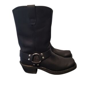 Durango Women's Harness Western Motorcycle Riding Boot 10" Square Toe Size 7M